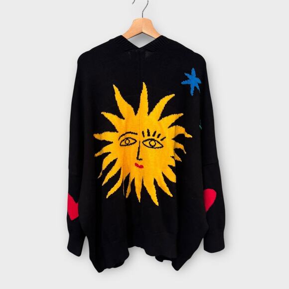 Dressed in Lala Child of the Universe Oversized Cardigan Size S/M - Picture 8 of 16